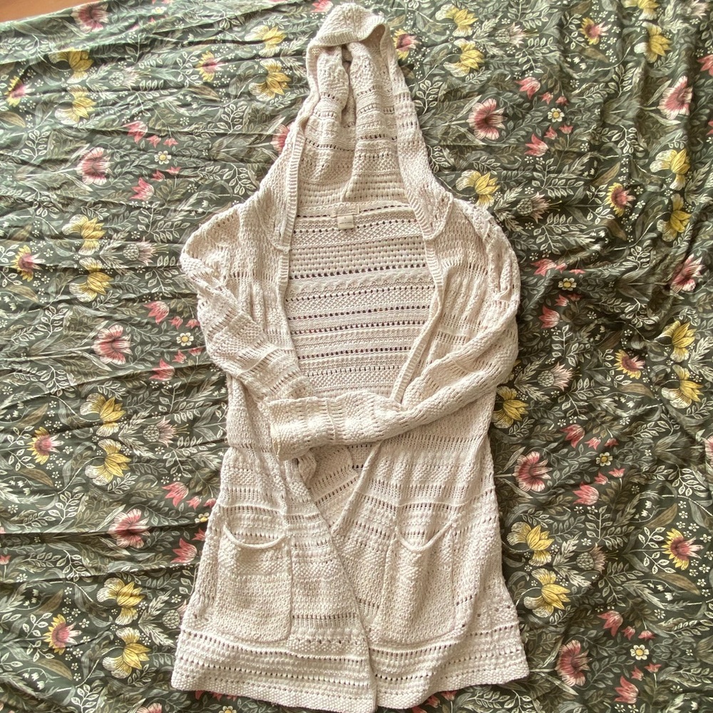 Lucky Brand Knitted Hooded Sweater